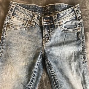 Silver jeans